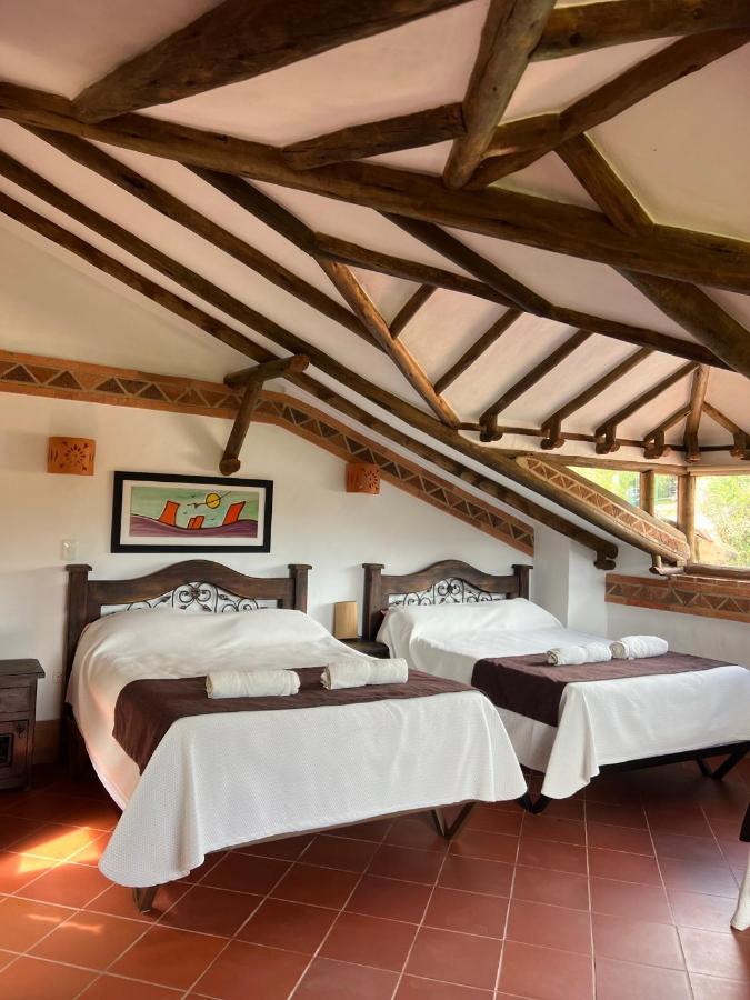 Hotel, Bungalows, Chalet Y Cabanas Aventura Park Villa De Leyva La Periquera Bagian luar foto