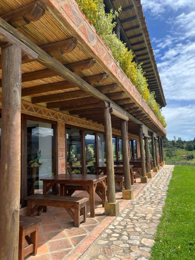 Hotel, Bungalows, Chalet Y Cabanas Aventura Park Villa De Leyva La Periquera Bagian luar foto